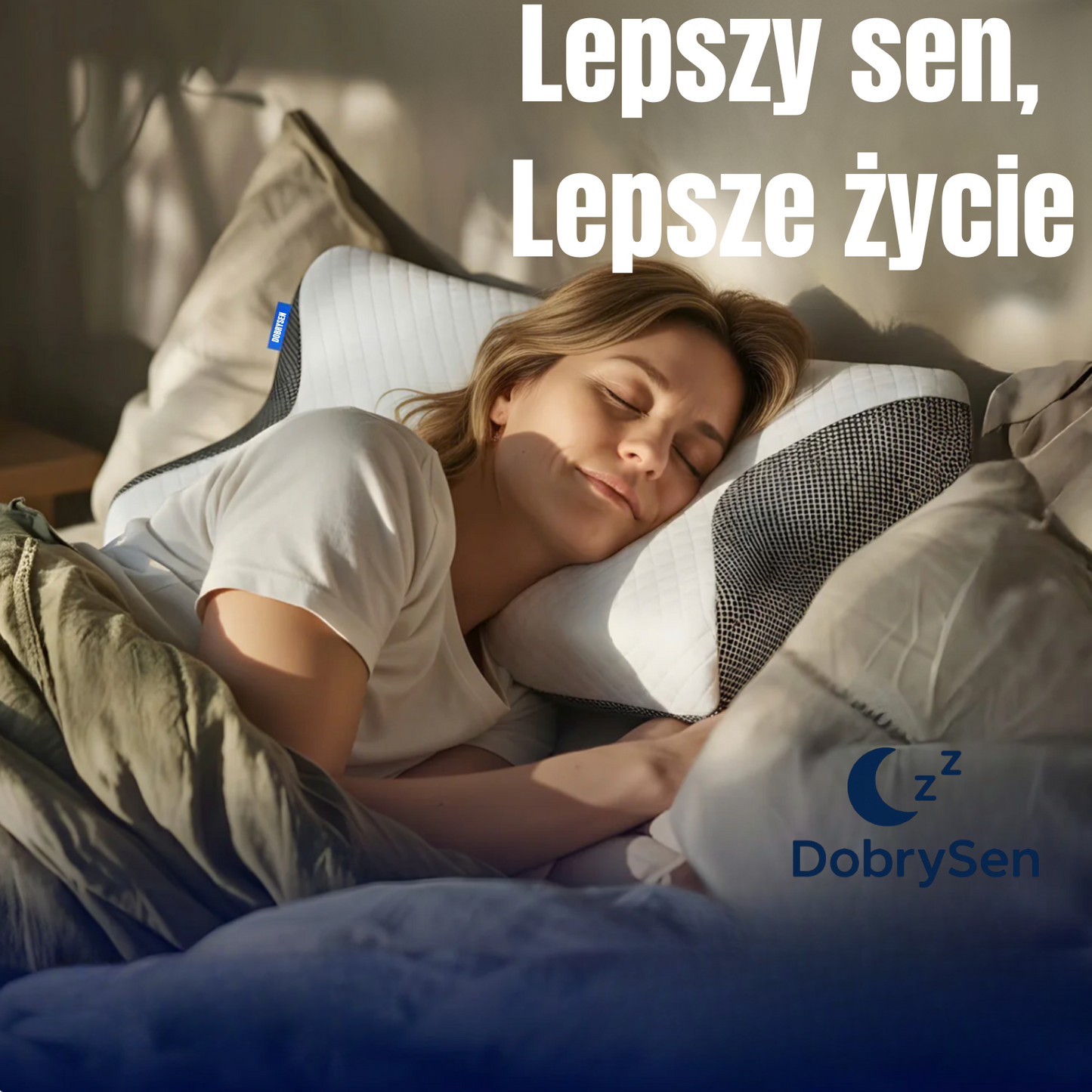 DobrySen™ | Poduszka Ortopedyczna Premium