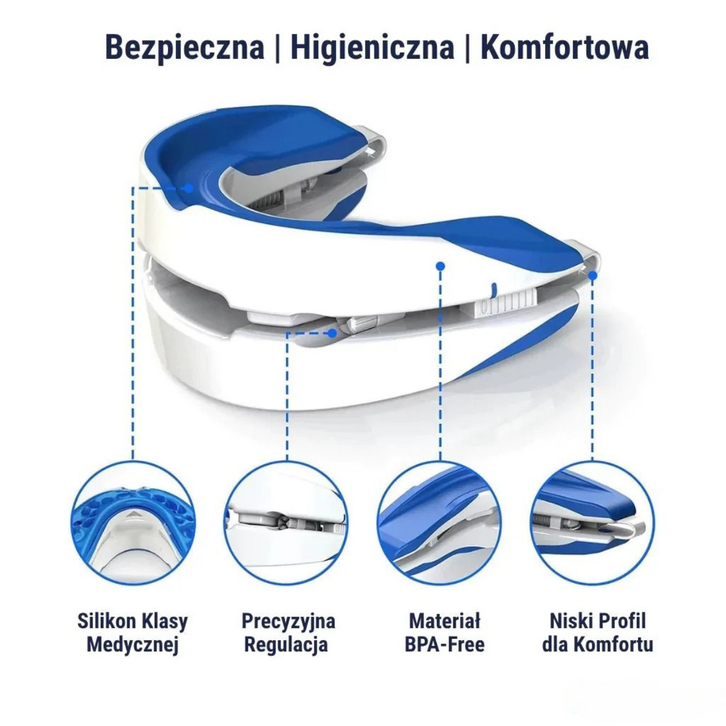 DobrySen™ |  Ustnik przeciw chrapaniu