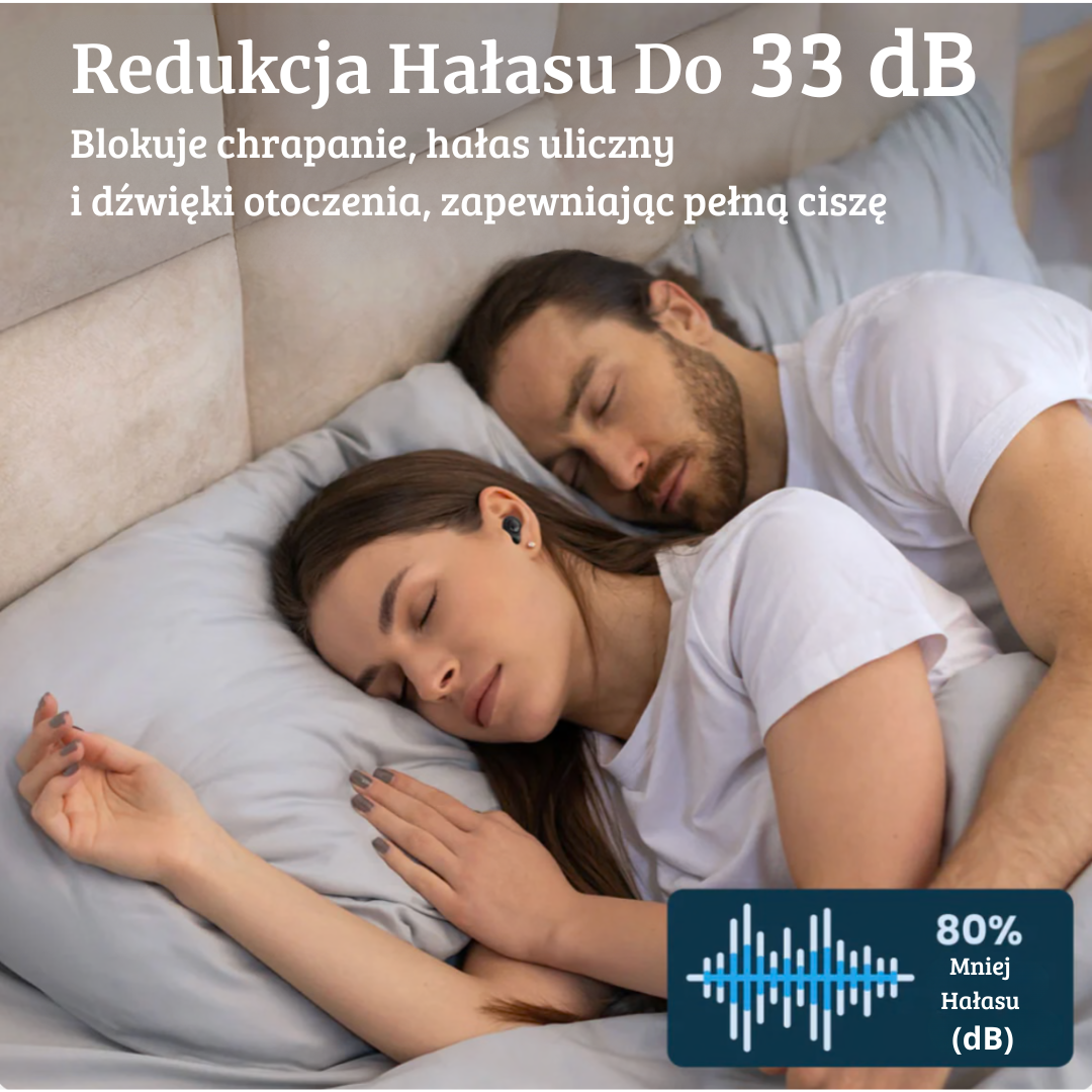 DobrySen™ |  Wkładki Douszne Do Spania
