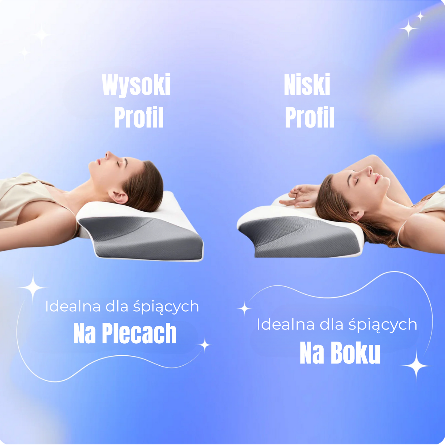 DobrySen™ | Poduszka Ortopedyczna Premium